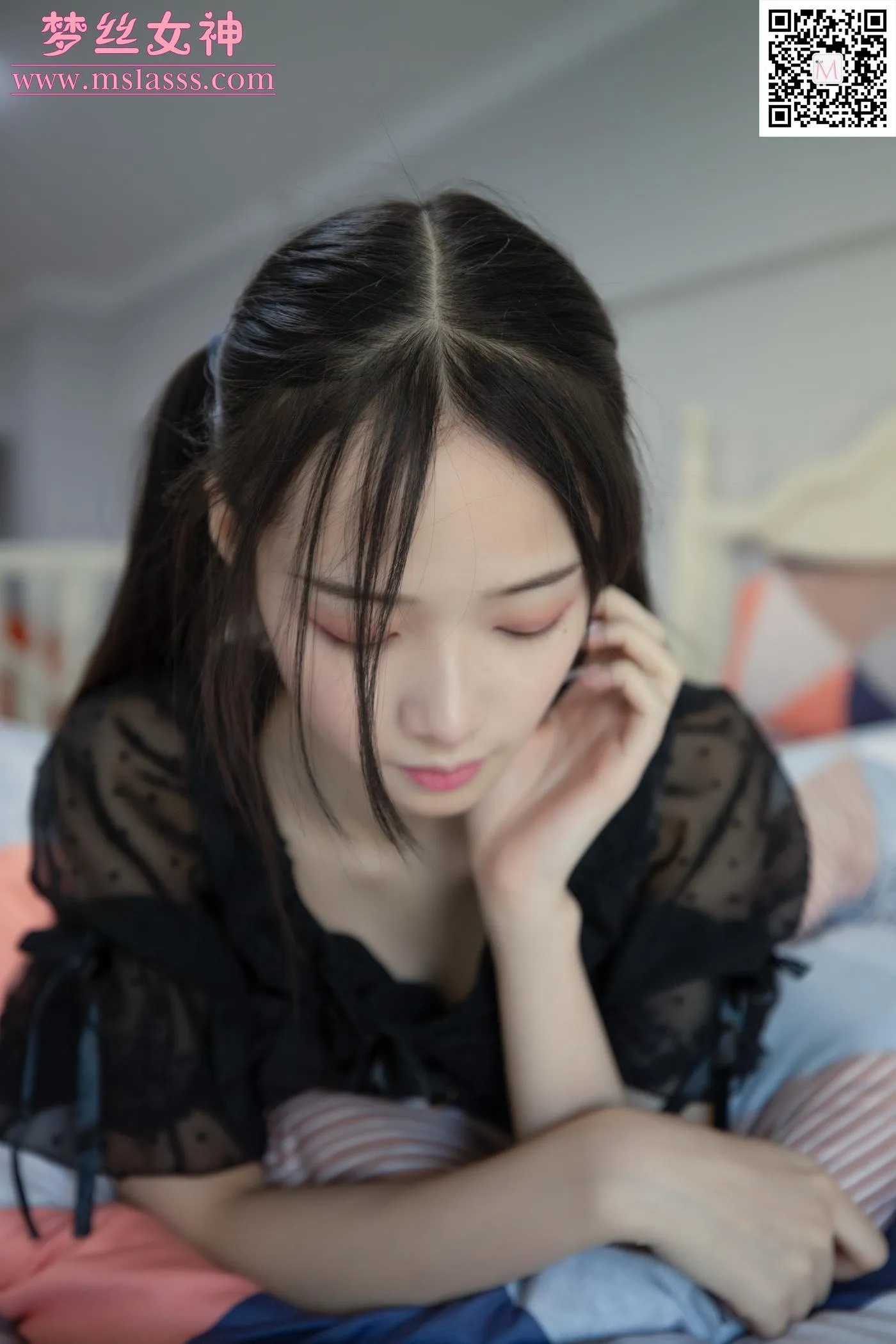 [MSLASS梦丝女神] 2020.05.12 NO.112 诗琪3 起床的小仙女 [73P]插图6